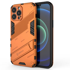 Punk Armor 2 in 1 PC + TPU Phone Case with Invisible Holder, For iPhone 13 mini, For iPhone 13, For iPhone 13 Pro, For iPhone 13 Pro Max