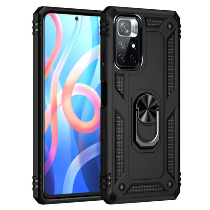 Shockproof TPU + PC Phone Case with 360 Degree Rotating Holder, For Xiaomi Redmi Note 11 5G, For Xiaomi Redmi Note 11 Pro 5G