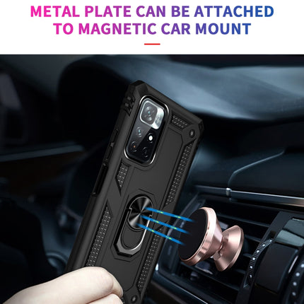 Shockproof TPU + PC Phone Case with 360 Degree Rotating Holder, For Xiaomi Redmi Note 11 5G, For Xiaomi Redmi Note 11 Pro 5G