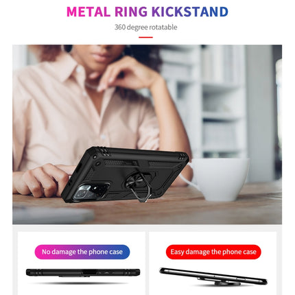 Shockproof TPU + PC Phone Case with 360 Degree Rotating Holder, For Xiaomi Redmi Note 11 5G, For Xiaomi Redmi Note 11 Pro 5G