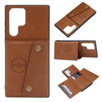 For Samsung Galaxy S22 Ultra 5G / Brown