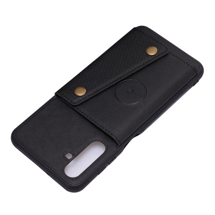 Double Buckle PU + TPU Magnetic Phone Case, For Samsung Galaxy A13 5G
