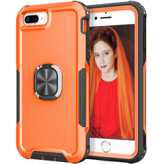 3 in 1 PC + TPU Phone Case with Ring Holder, For iPhone SE 2022 / SE 2020 / 8 / 7, For iPhone 8 Plus & 7 Plus, For iPhone 11, For iPhone 11 Pro