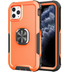 3 in 1 PC + TPU Phone Case with Ring Holder, For iPhone SE 2022 / SE 2020 / 8 / 7, For iPhone 8 Plus & 7 Plus, For iPhone 11, For iPhone 11 Pro