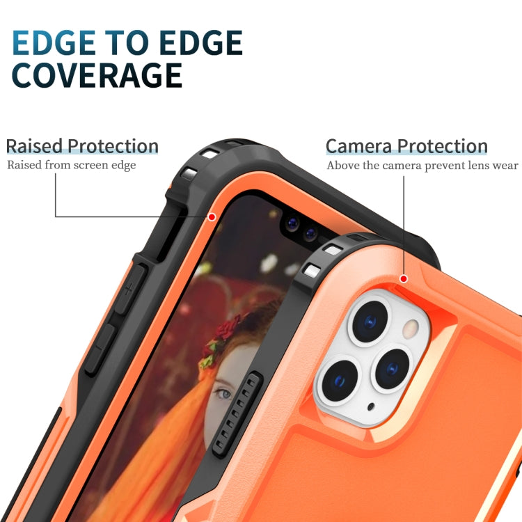 3 in 1 PC + TPU Phone Case with Ring Holder, For iPhone 11 Pro Max, For iPhone XR, For iPhone XS Max, For iPhone 13 mini