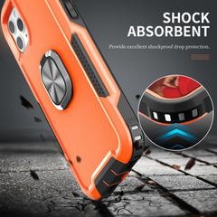 3 in 1 PC + TPU Phone Case with Ring Holder, For iPhone 11 Pro Max, For iPhone XR, For iPhone XS Max, For iPhone 13 mini