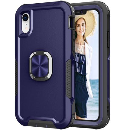 3 in 1 PC + TPU Phone Case with Ring Holder