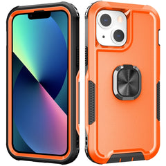 3 in 1 PC + TPU Phone Case with Ring Holder, For iPhone X & XS, For iPhone XR, For iPhone XS Max, For iPhone 13 mini, For iPhone 12 mini