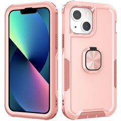 3 in 1 PC + TPU Phone Case with Ring Holder, For iPhone X & XS, For iPhone XR, For iPhone XS Max, For iPhone 13 mini, For iPhone 12 mini