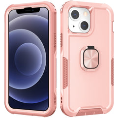 3 in 1 PC + TPU Phone Case with Ring Holder, For iPhone X & XS, For iPhone XR, For iPhone XS Max, For iPhone 13 mini, For iPhone 12 mini