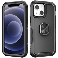 3 in 1 PC + TPU Phone Case with Ring Holder, For iPhone X & XS, For iPhone XR, For iPhone XS Max, For iPhone 13 mini, For iPhone 12 mini