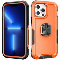 3 in 1 PC + TPU Phone Case with Ring Holder, For iPhone 13 Pro Max, For iPhone 12 Pro Max, For iPhone 13 Pro, For iPhone 13
