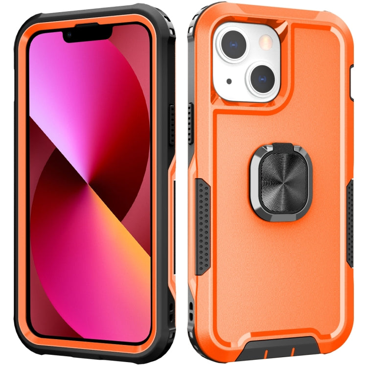 3 in 1 PC + TPU Phone Case with Ring Holder