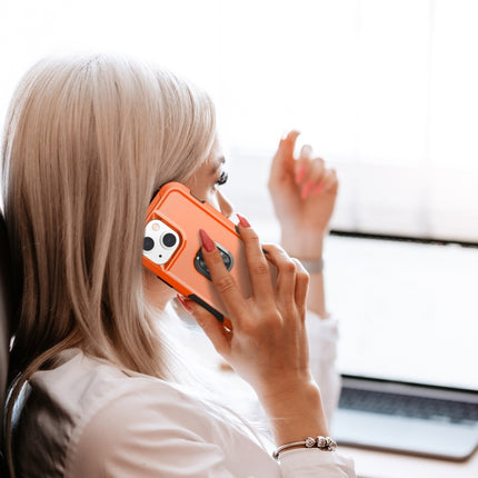 3 in 1 PC + TPU Phone Case with Ring Holder