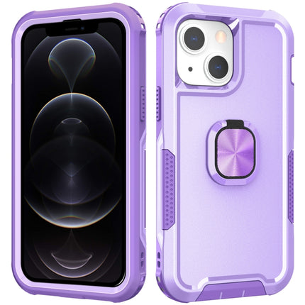 3 in 1 PC + TPU Phone Case with Ring Holder