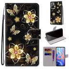 For Xiaomi Redmi Note 11 / Gold Diamond Butterfly