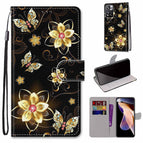 For Xiaomi Redmi Note 11 Pro/11 Pro+ / Gold Diamond Butterfly