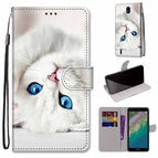 For Nokia C01 Plus / White Kitten