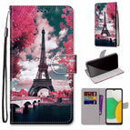 For Samsung Galaxy A03 Core / Pink Flower Tower Bridge