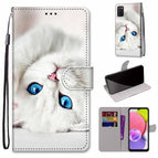 For Samsung Galaxy A03s 166mm Version / White Kitten