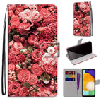 For Samsung Galaxy A13 4G / Pink Rose Garden