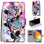 For Samsung Galaxy A13 4G / Color Bottom Hollow Flower