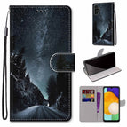 For Samsung Galaxy A13 4G / Mountain Road Starry Sky