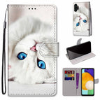 For Samsung Galaxy A13 4G / White Kitten