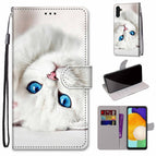 For Samsung Galaxy A13 5G / White Kitten