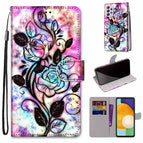 For Samsung Galaxy A33 5G / Color Bottom Hollow Flower