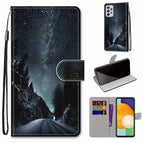 For Samsung Galaxy A33 5G / Mountain Road Starry Sky