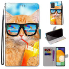 For Samsung Galaxy A53 5G / Cat Drinking Soda
