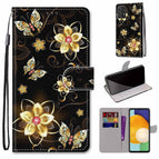 For Samsung Galaxy A53 5G / Gold Diamond Butterfly