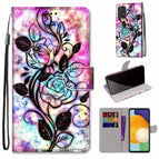 For Samsung Galaxy A53 5G / Color Bottom Hollow Flower