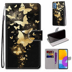 For Samsung Galaxy M52 5G / Golden Butterfly Group