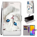 For Samsung Galaxy M52 5G / White Kitten