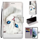 For Samsung Galaxy S22 5G / White Kitten