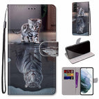 For Samsung Galaxy S22+ 5G / Cat Becomes Tiger