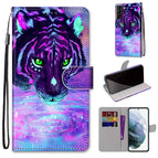 For Samsung Galaxy S22+ 5G / Tiger Drinking Water