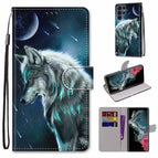 For Samsung Galaxy S22 Ultra 5G / Pensive Wolf