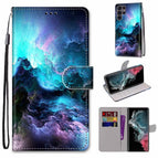 For Samsung Galaxy S22 Ultra 5G / Colorful Clouds