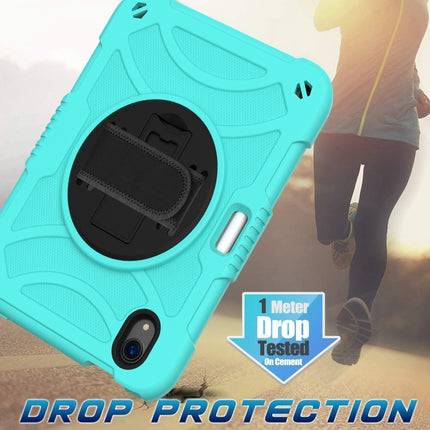 Funda híbrida de silicona para tableta con soporte, correa para la mano y correa para el hombro, para iPad mini 6 / mini 2024