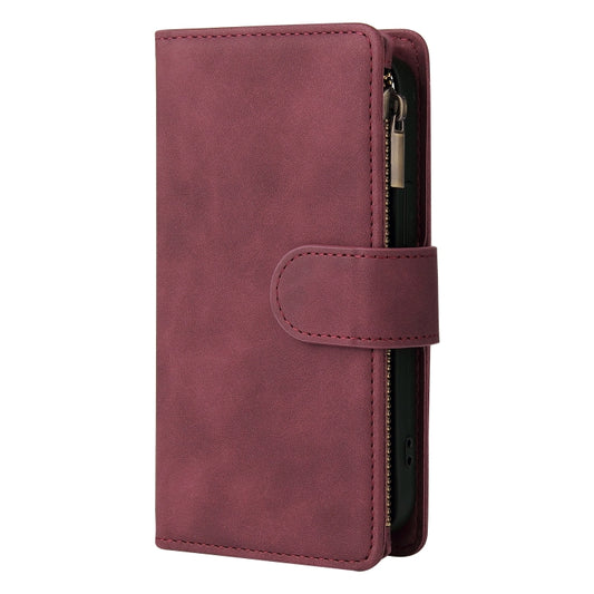 Multifunctional Phone Leather Case with Card Slot & Holder & Zipper Wallet & Photo Frame, For iPhone 13 mini, For iPhone 13, For iPhone 13 Pro, For iPhone 13 Pro Max