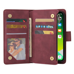 Multifunctional Phone Leather Case with Card Slot & Holder & Zipper Wallet & Photo Frame, For iPhone 13 mini, For iPhone 13, For iPhone 13 Pro, For iPhone 13 Pro Max