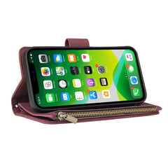 Multifunctional Phone Leather Case with Card Slot & Holder & Zipper Wallet & Photo Frame, For iPhone 13 mini, For iPhone 13, For iPhone 13 Pro, For iPhone 13 Pro Max