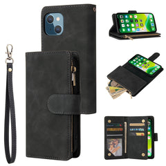 Multifunctional Phone Leather Case with Card Slot & Holder & Zipper Wallet & Photo Frame, For iPhone 13 mini, For iPhone 13, For iPhone 13 Pro, For iPhone 13 Pro Max