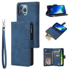 Multifunctional Phone Leather Case with Card Slot & Holder & Zipper Wallet & Photo Frame, For iPhone 13 mini, For iPhone 13, For iPhone 13 Pro, For iPhone 13 Pro Max