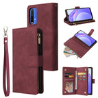 For Xiaomi Redmi Note 9 4G / Wine Red