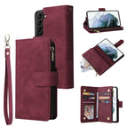 For Samsung Galaxy S22 5G / Wine Red