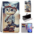 For Xiaomi Redmi Note 11 / Leather Shoes Cat